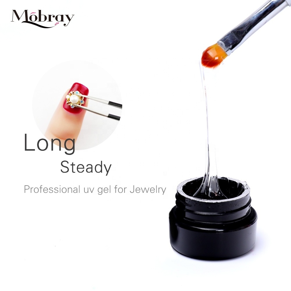 Mobray 8g Nail Art Decoration Glue Rhinestone Super Glue UV Gel