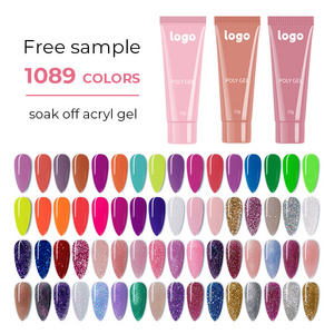 Asian Nail Supply Poly Gel Acrylic Soak off Gel Poish for Nail Extention