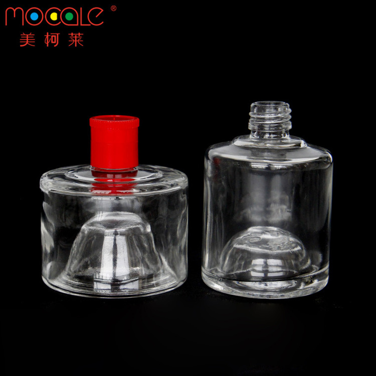 Custom Mini Clear Stackable Liquor Moonshine Glass Bottles for Limoncello