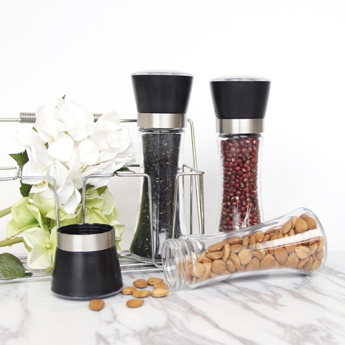 Wholesale Empty Storage Salt Spice Condiment Grinder Mill Manual Pepper Grinder For Kitchen Usage