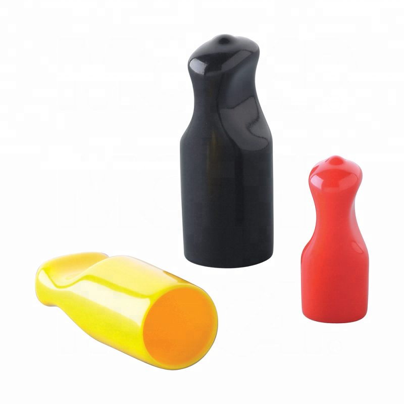 PVC pipe covers round female threaded plastic dust cap copper aluminum pipe end cap