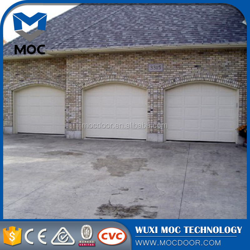 Aluminum and steel door Commercial sectional door / store front security grilles/garage grill gates