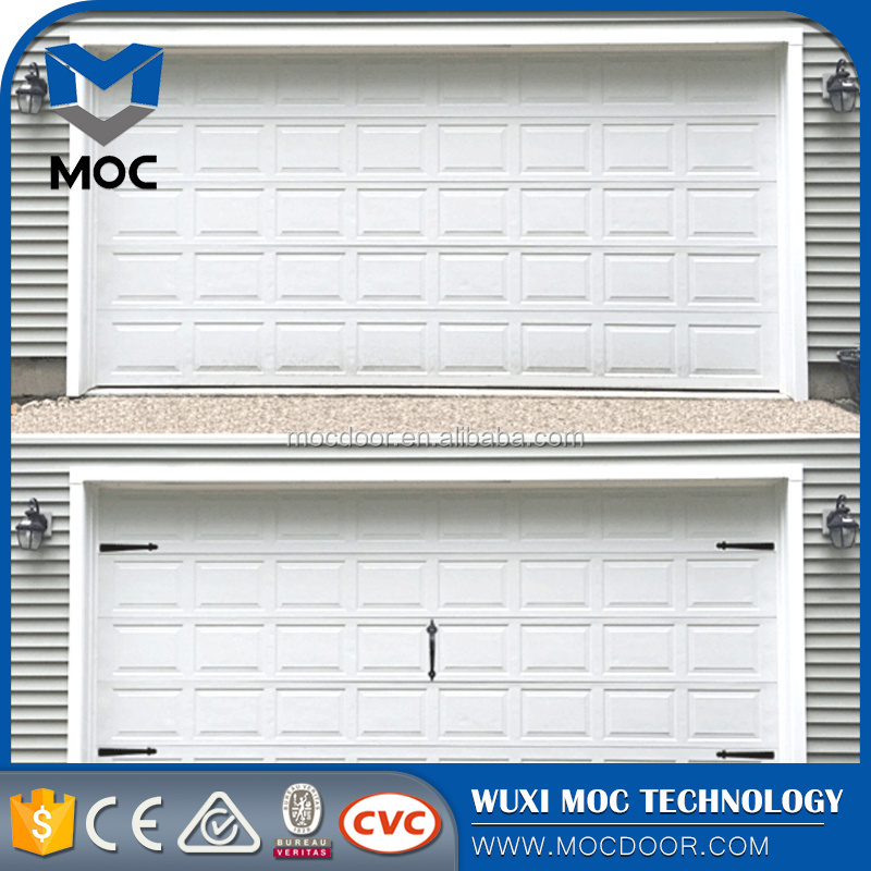 Aluminum and steel door Commercial sectional door / store front security grilles/garage grill gates