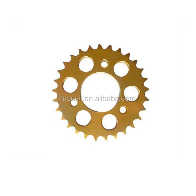 Aluminum CNC motorcycle sprocket with custom design