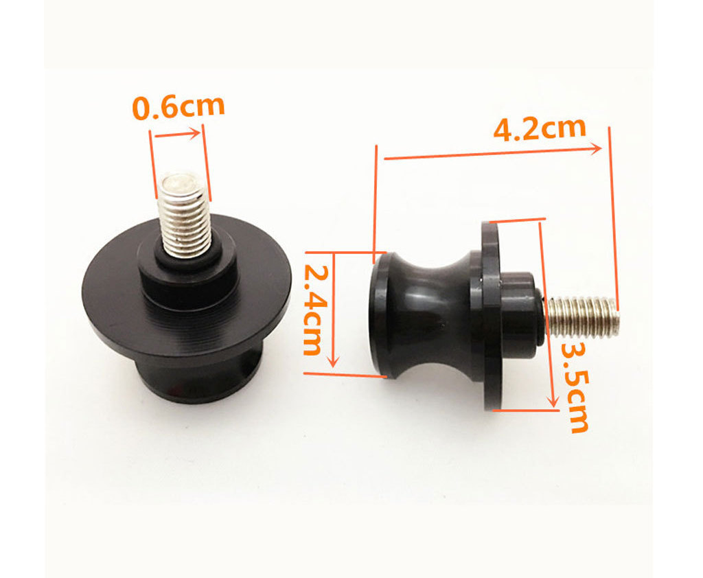 Motorcycle CNC rear lifting screws 8MM 10MM lifting frame screws Colorful Aluminum alloy lifting screws