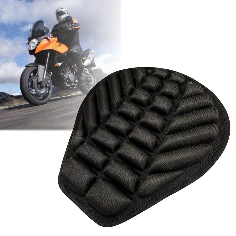 Motorcycle Cushion Seat Four Seasons Universal Breathable Electric Car Cushion Sunscreen Inflatable Cushion