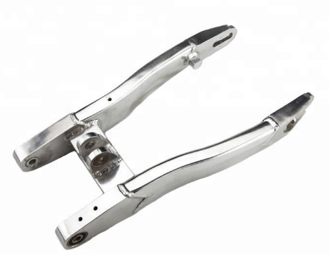 Custom fabrication services Aluminum Alloy Motorcycle Spares Swing Arm With Good Quality