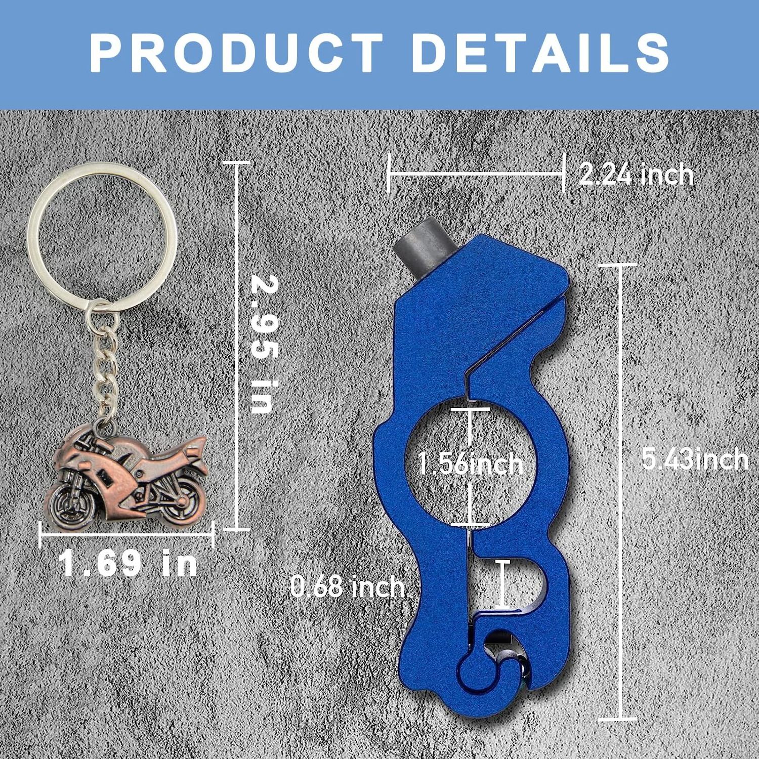 Motorcycle Locks Anti Theft - Motorcycle Keychain