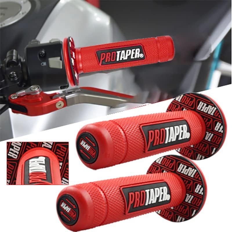 Motorcycle Handlebar Handle Grips Pro Taper Handlebar Rubber Gel Hand Grips Dirt Pit Bike for ATV CR80R CR85 CRF150R