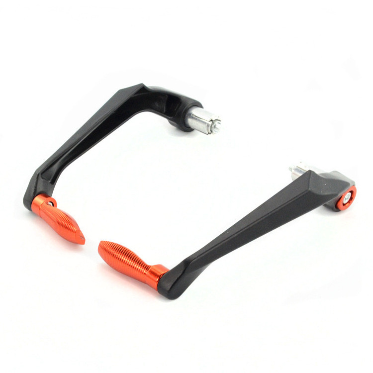 Motorcycle anti-fall handguard and bow aluminum alloy handlebar plug handguard