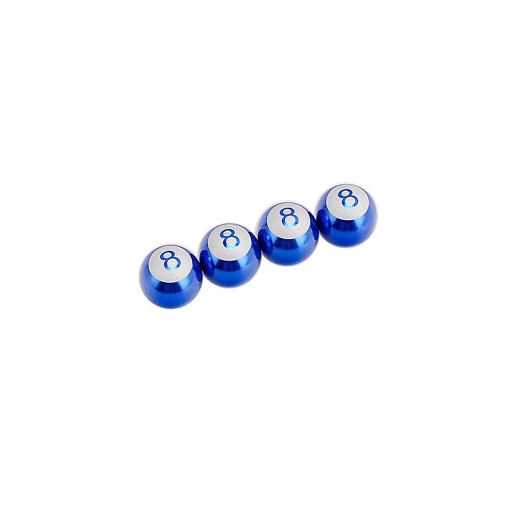 Blue 8 Ball Car Tire Valve Stem The tire valve adopts a billiard 8-ball design