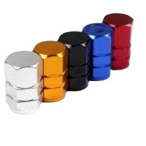 Universal custom logo colorful alu anodized tire valve Car Tire Valves Decorate Covers Auto Accessories