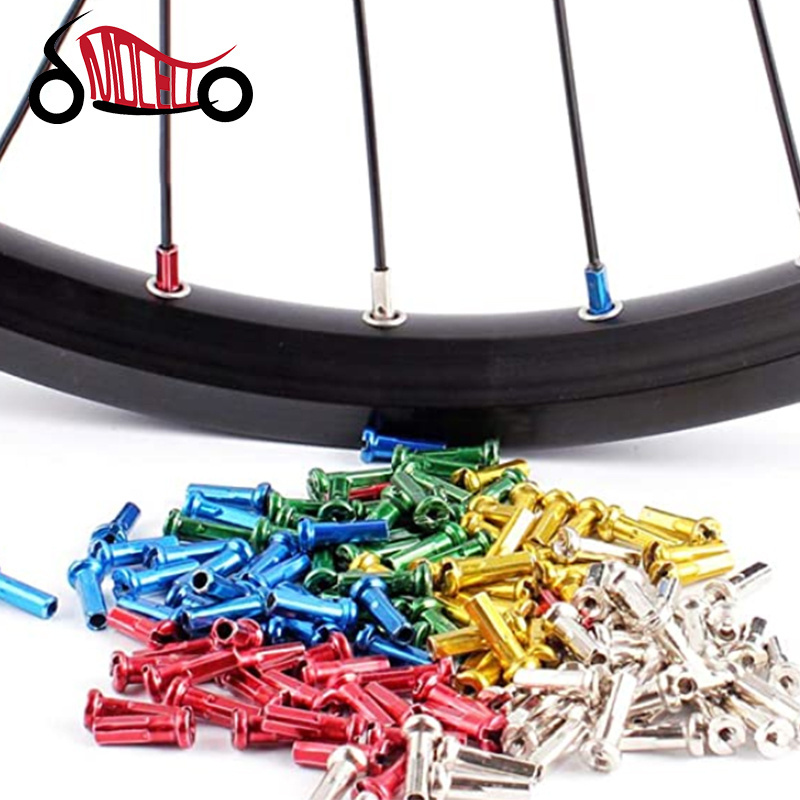 Aluminum Alloy Road Bike Mountain Bicycle E Bike Colorful Bicycle Wheel Spoke cover Spoke Nipples for Bike Spokes