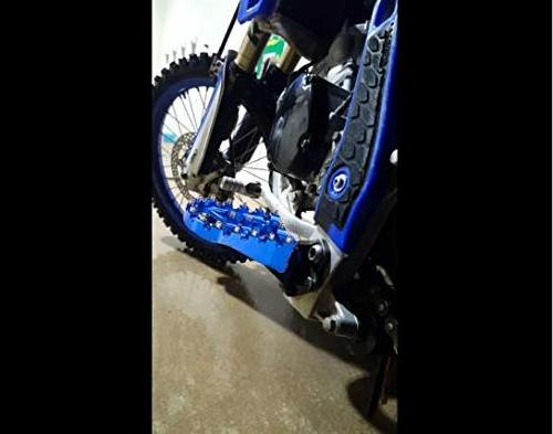 CNC Wide Foot Pegs MX for YZ85 2002-2019 YZ125 1997-2017 YZ250 1998-2019  YZ250F 2001-2019