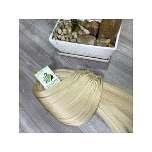 Keratin Nano Metal Tip Hair 100% Human Hair Virgin Russian Nano Remy Micro Links 30 Inch Nano Ring Hair #60