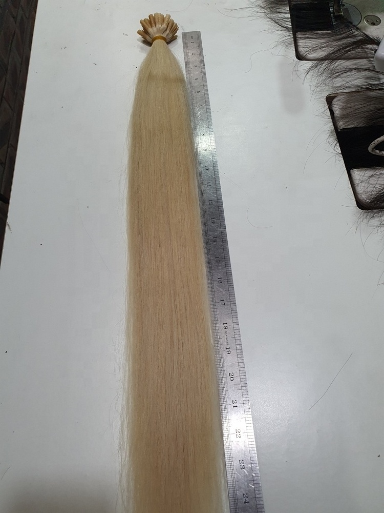 Wholesale best price  Unprocessed Vietnamese Raw Hair Highlight Straight U Tip Human Hair Extensions 100% Virgin Hai