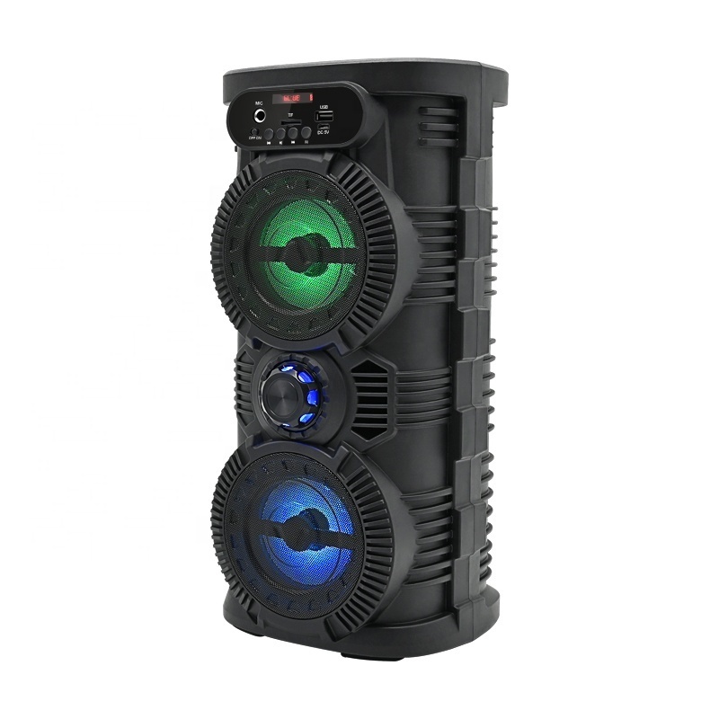 Most Popular USB Rechargeable DJ Sound Music BT Speakers with Phone Holder