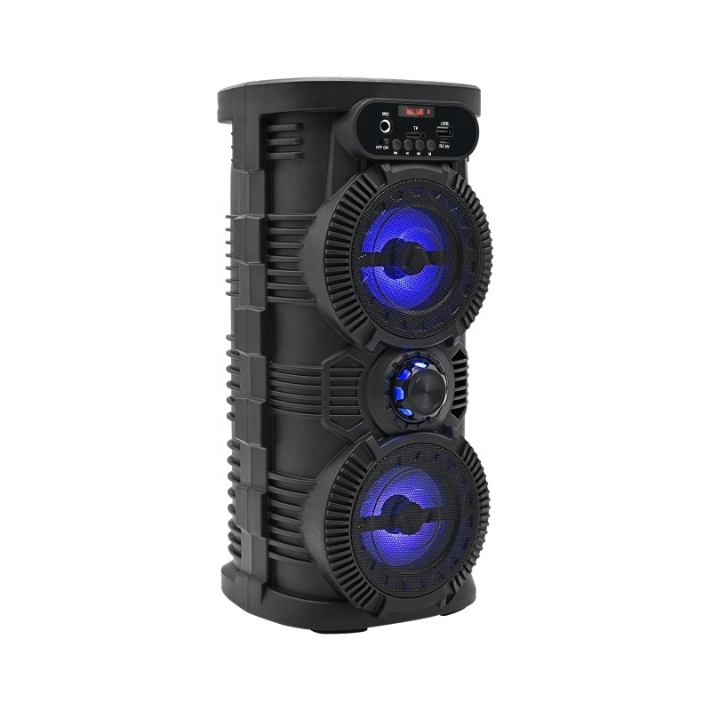 Most Popular USB Rechargeable DJ Sound Music BT Speakers with Phone Holder