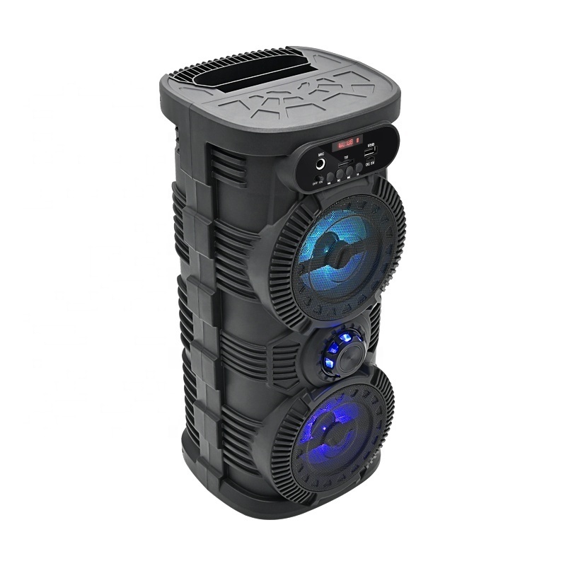 Most Popular USB Rechargeable DJ Sound Music BT Speakers with Phone Holder