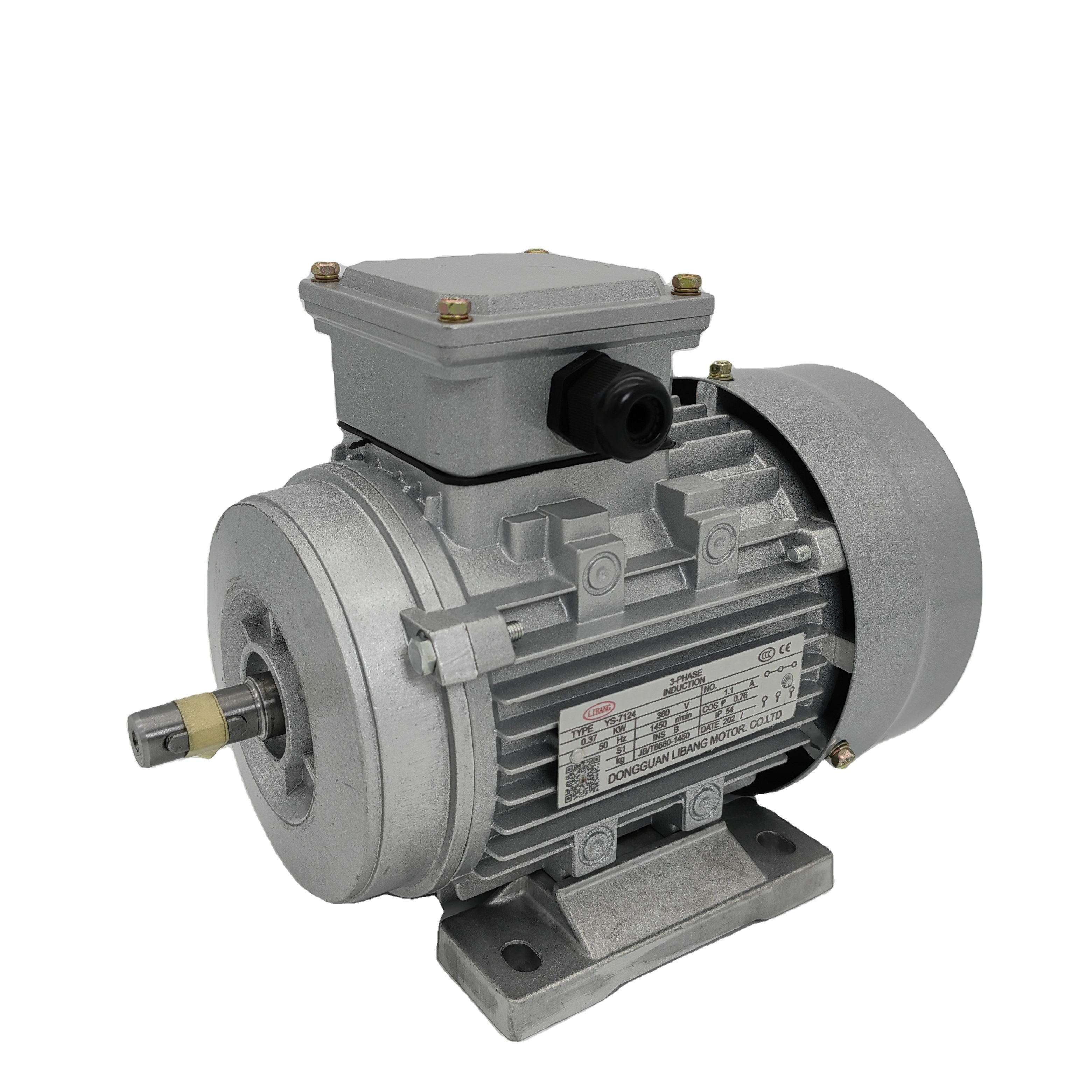 380v 50hz MS Series Three Phase Asynchronous Ac Electric Motor 20 hp Three Phase Electric Motor