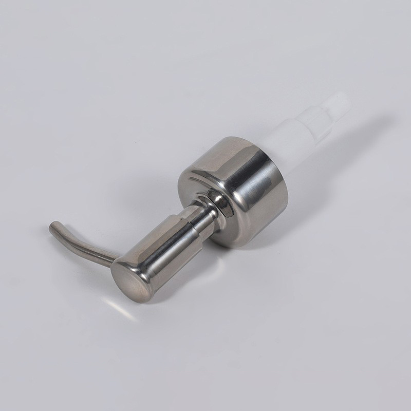 High quality stainless steel metal soap lotion pump shampoo shower gel dispenser pump 24/410