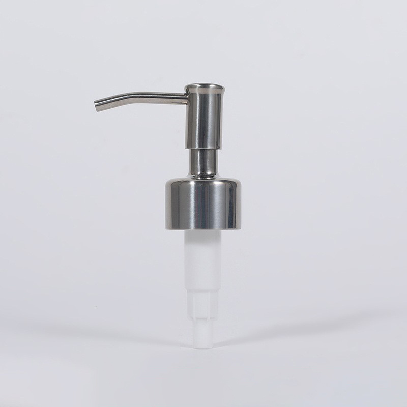 High quality stainless steel metal soap lotion pump shampoo shower gel dispenser pump 24/410