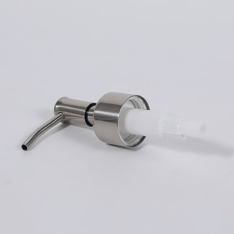 High quality stainless steel metal soap lotion pump shampoo shower gel dispenser pump 24/410