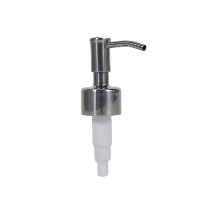 High quality stainless steel metal soap lotion pump shampoo shower gel dispenser pump 24/410