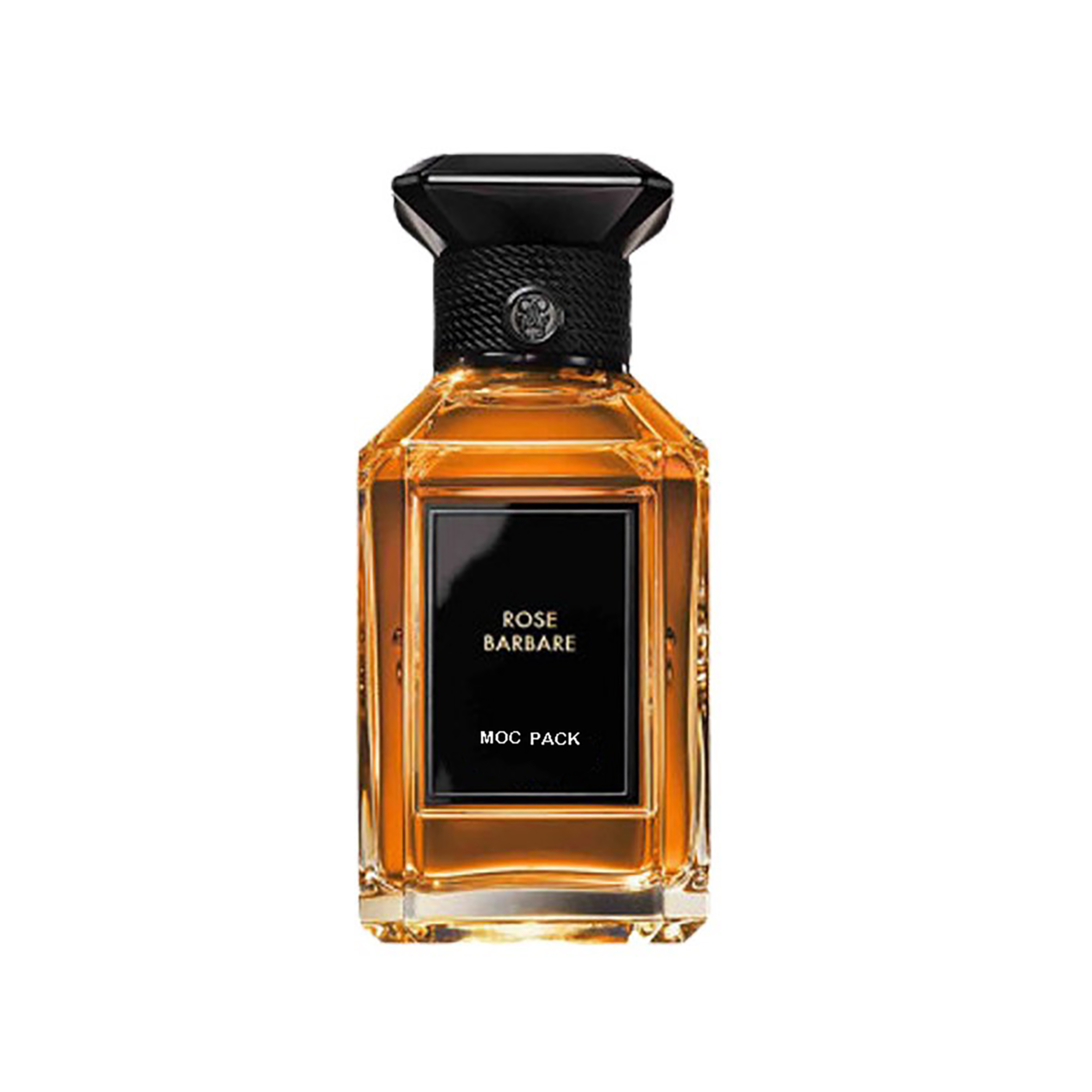 30ml 50ml 100ml custom square oblique shoulder glass perfume bottle with square black zamac cap