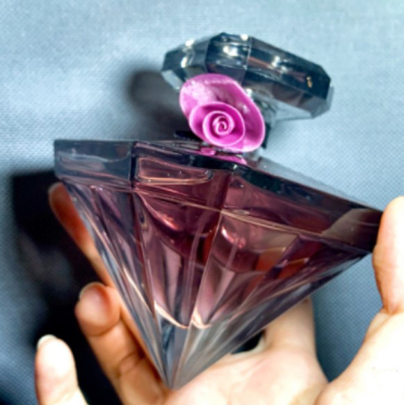 75ml wholesale fancy shape diamond glass perfume empty bottle polygon perfume bottle with acrylic cap