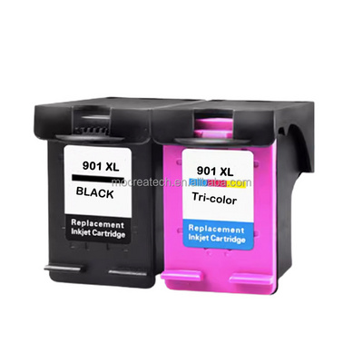 901XL 901 XL Premium Remanufactured Color Inkjet Ink Cartridge for HP Officejet J4580 J4680 Printer