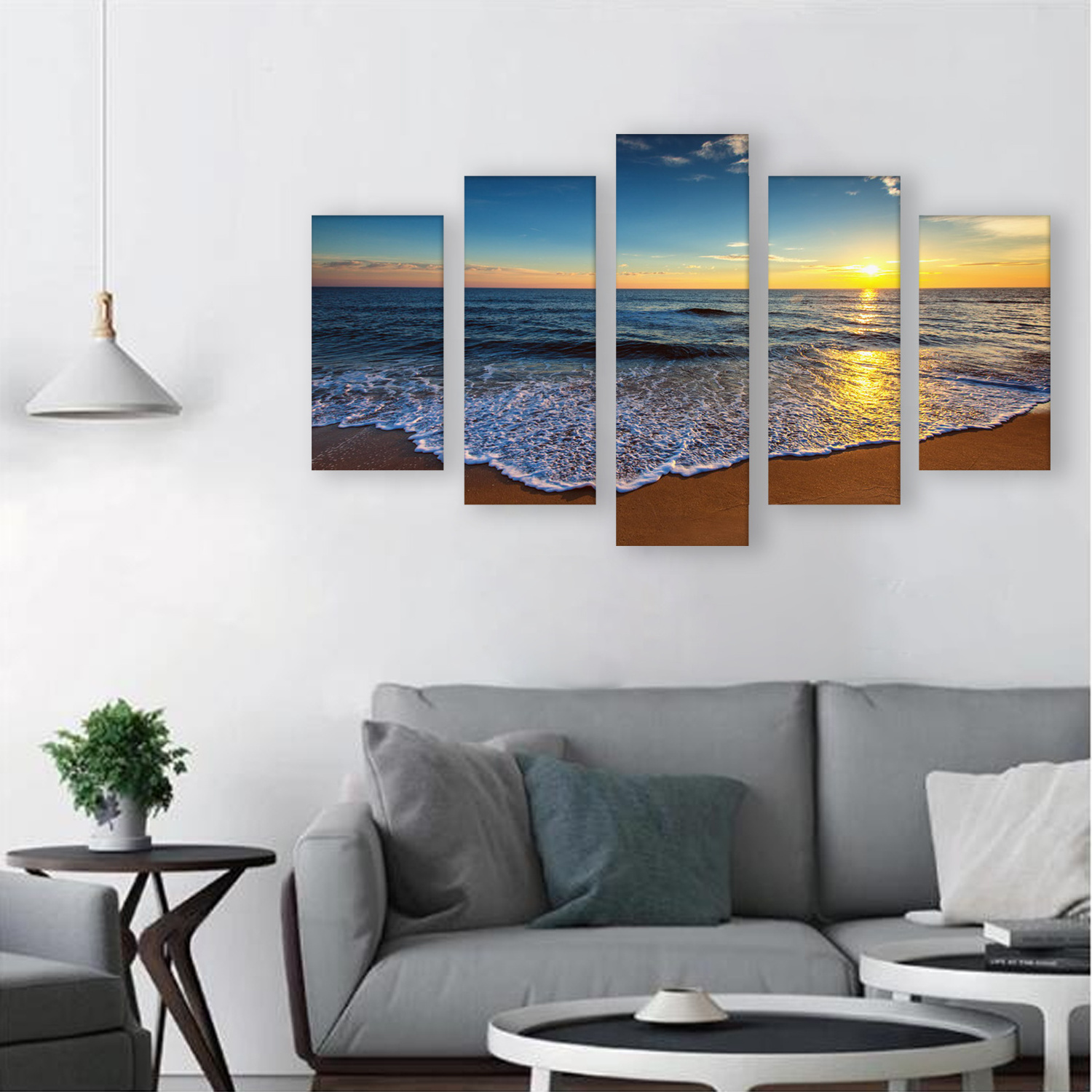 HD Print abstract soldiers sunset Painting on canvas wall art picture for home decor print canvas painting picture