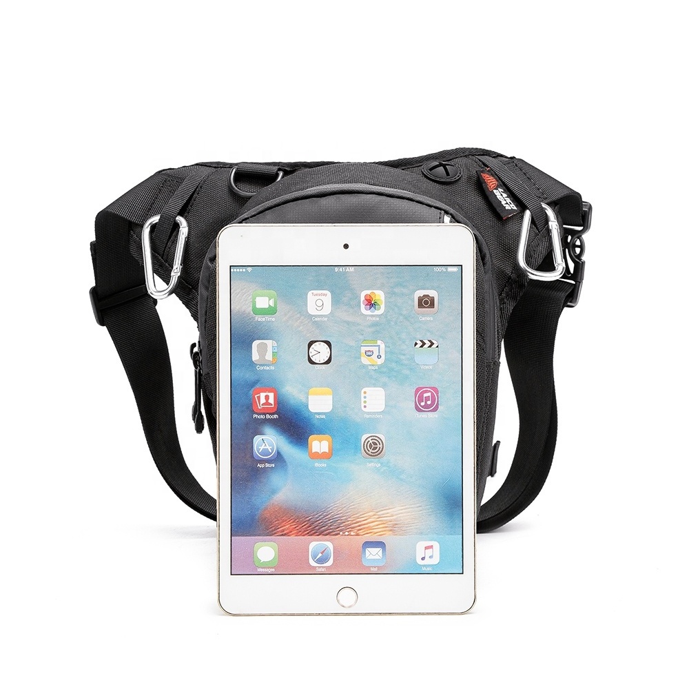 Laicobear Motorcycle Drop Waist Leg Bag Thigh Belt Hip Bum Waterproof Motocross Racing Travel Mobile Phone Purse Fanny Pack Bags