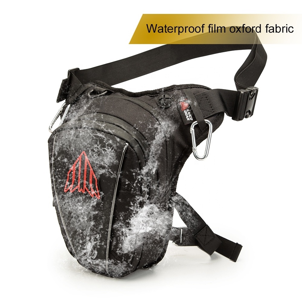 Laicobear Motorcycle Drop Waist Leg Bag Thigh Belt Hip Bum Waterproof Motocross Racing Travel Mobile Phone Purse Fanny Pack Bags