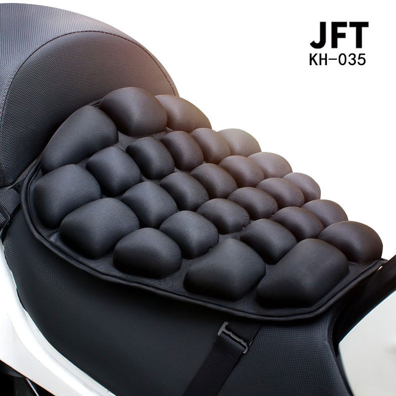 Anti-Shock Motorcycle Seat Cushion Damping Motocross Air Cushion Outdoor Riding Cushion Anti-Gravity Moto Seat Airbag Cover