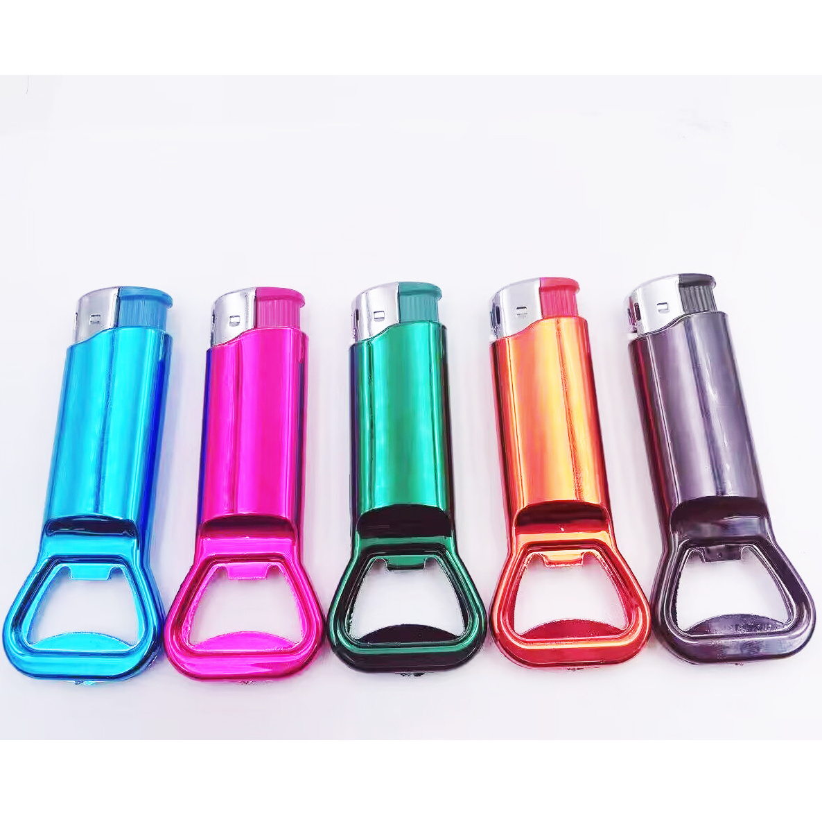 Personalized Creativity Bottle Opener Lighter Customized Logo Wholesale Lighters