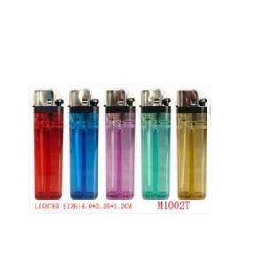 colorful head plastic disposable Lighter with flower in it-china lighter manufacture