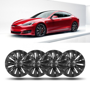 Hot Sale Car Rim Wheel Cover Modification Hub For Tesla Model Y 19 Inch Replacement Wheel Cap 4pcs set Car Exterior Accessories