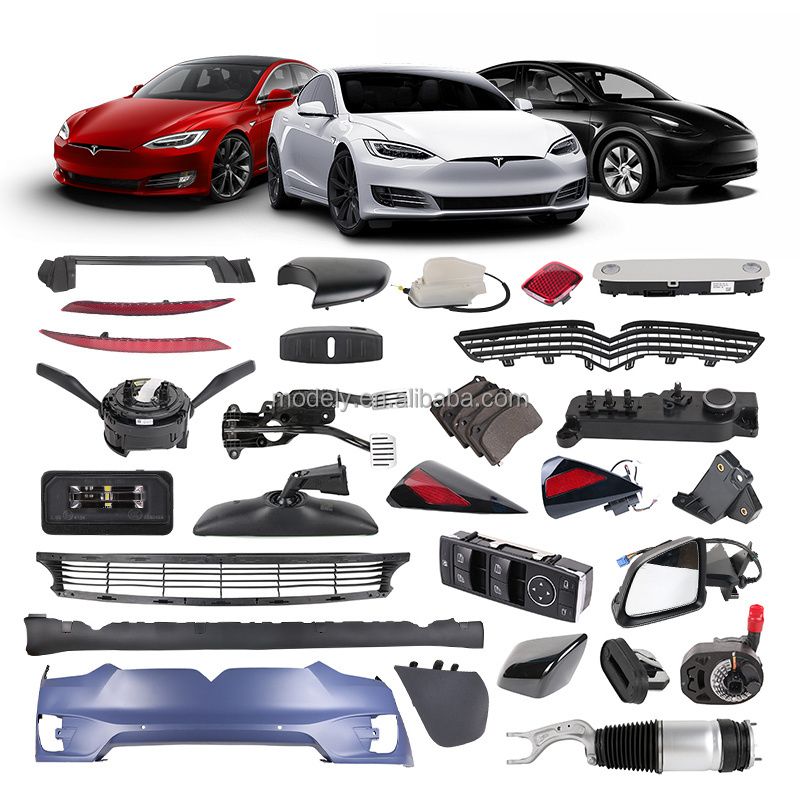 Good quality rear bumper guard protector bodykit 1058357-00-D for Tesla Model X rear bumper lower shield cover car parts