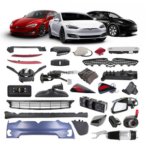 Good quality rear bumper guard protector bodykit 1058357-00-D for Tesla Model X rear bumper lower shield cover car parts