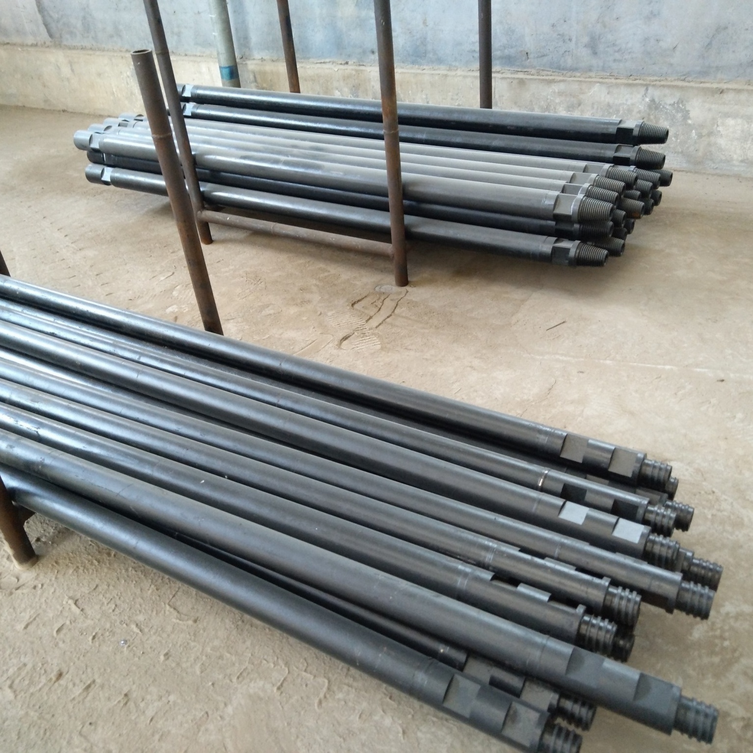 Factory direct sale 60mm Rock Blasting DTH Drill Pipe Steel Rod for down the hole drilling rig