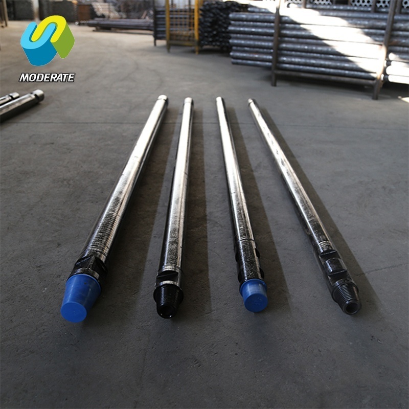 Factory direct sale 60mm Rock Blasting DTH Drill Pipe Steel Rod for down the hole drilling rig