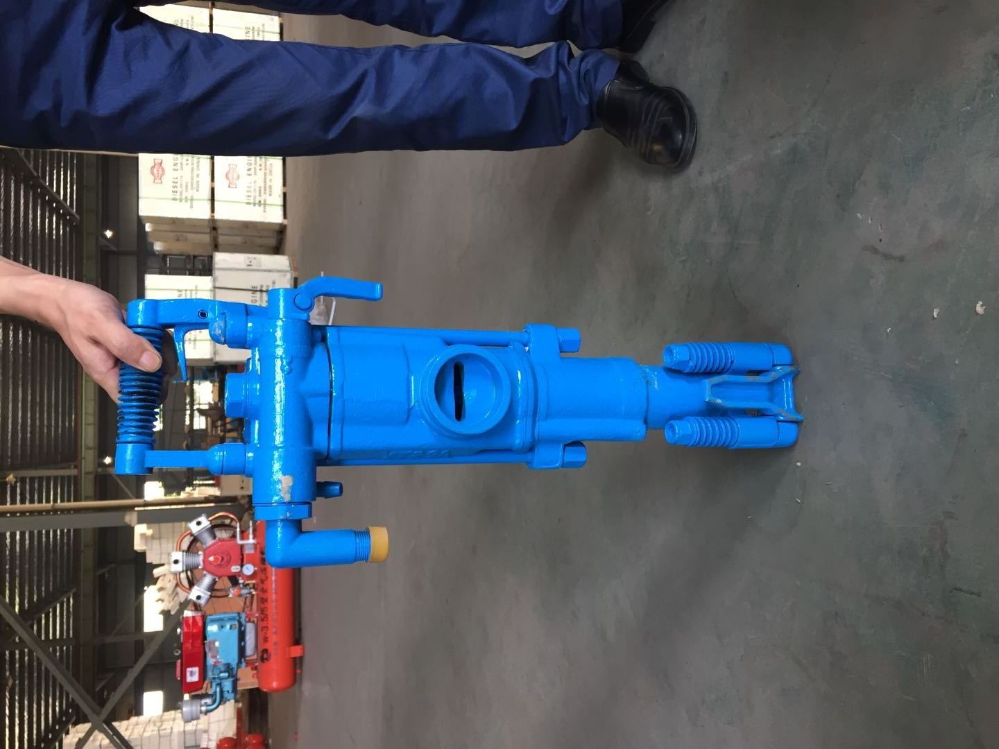 High Performance Mine Pneumatic Perforador YT29A Jack Hammer Rock Drilling Rig