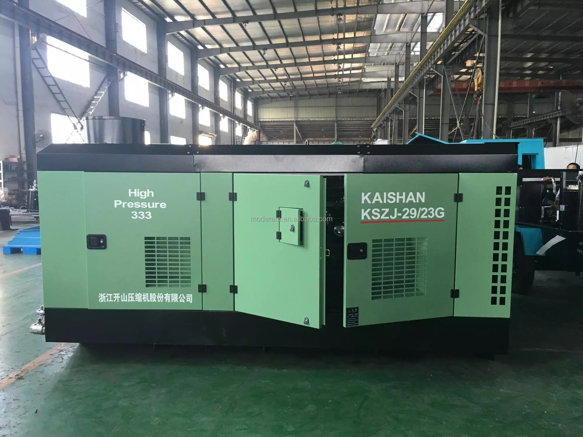 Kaishan KSZJ-29/23G Stationary screw air compressor  for water well drilling rig