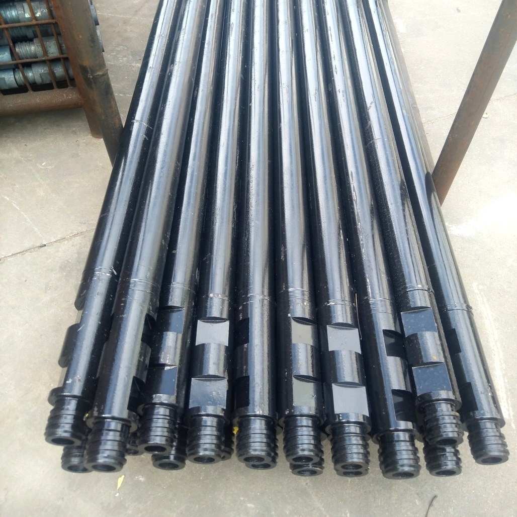 Factory direct sale 60mm Rock Blasting DTH Drill Pipe Steel Rod for down the hole drilling rig