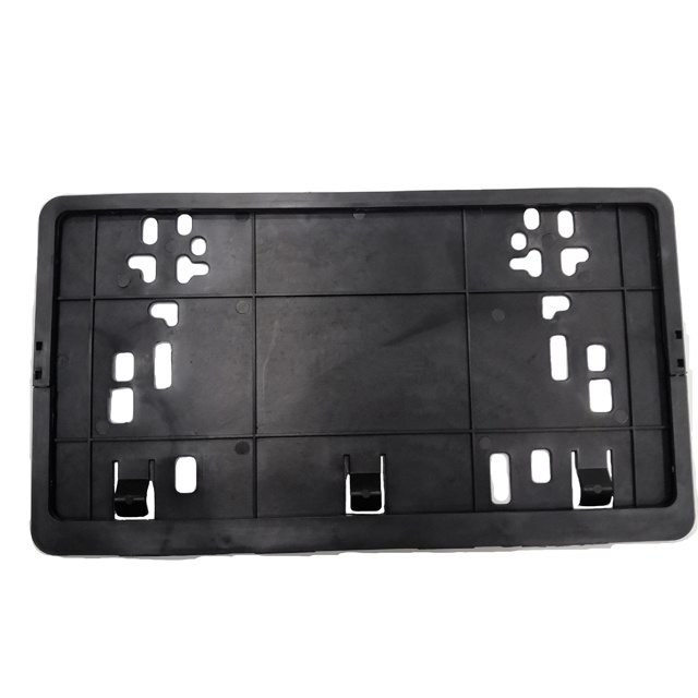 abs plastic car license plate frame