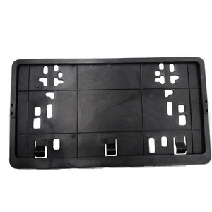 abs plastic car license plate frame