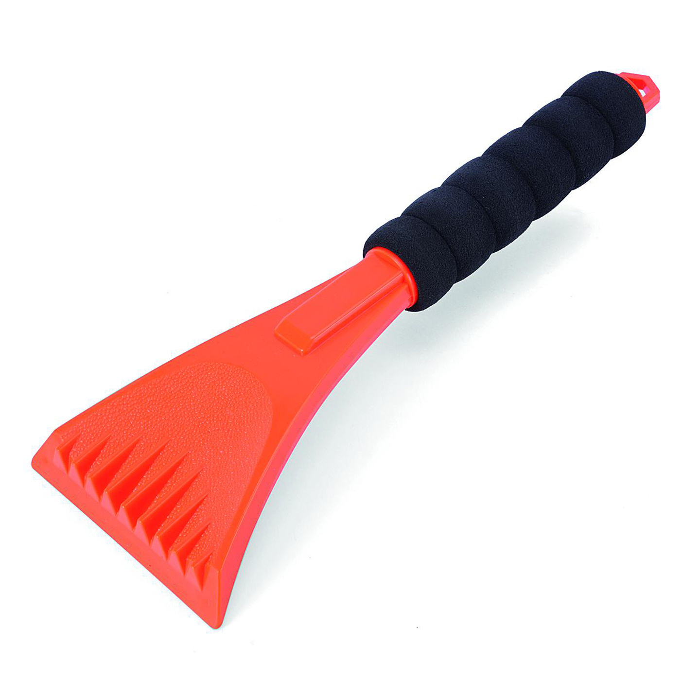 long handle ice scraper with soft grip for car