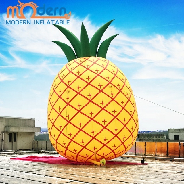 4m high giant inflatable pineapple advertising inflatable pineapple