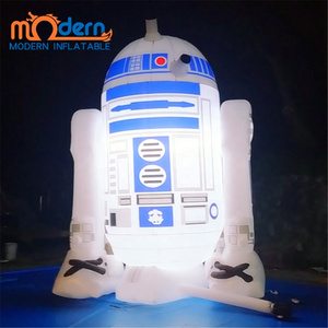 Giant customized advertising decoration event inflatable robot model for science fiction theme event decoration